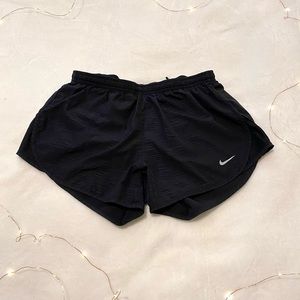Black Nike dri-fit running shorts